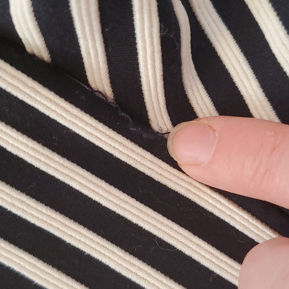 High Waisted Striped Mermaid Skirt - Picture 5 of 5
